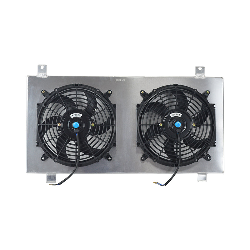 1Worley Aluminum Radiator Fan Shroud Kit Fits 1998-2003 2002 2001 2000 Subaru LIBERTY / OUTBACK H6 3.0L