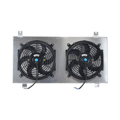 1Worley Aluminum Radiator Fan Shroud Kit Fits 1998-2003 2002 2001 2000 Subaru LIBERTY / OUTBACK H6 3.0L