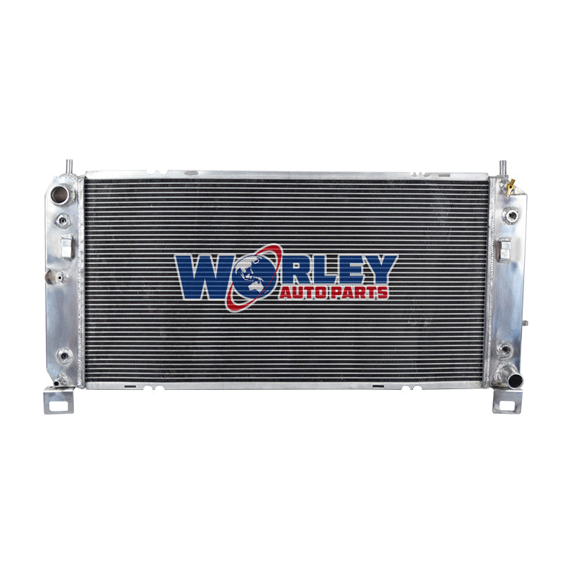 1Wolrey Aluminum Radiator FOR 1999-2014 SILVERADO SIERRA TAHOE YUKON 2000 2001 2002 2003