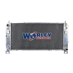 1Wolrey Aluminum Radiator FOR 1999-2014 SILVERADO SIERRA TAHOE YUKON 2000 2001 2002 2003