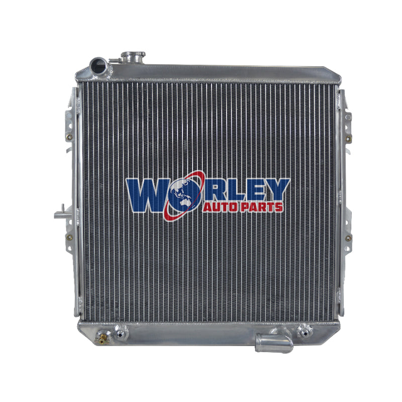 1Wolrey Aluminum Radiator Fits 1988-1997 Toyota Hilux LN106 LN107 LN111 Diesel AT