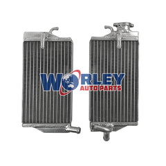 1Worley Aluminum Radiator For Honda CR125 CR125R CR 125R CR 125 2004 04