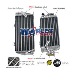 1Worley Aluminum Radiator For Honda CRF450R/CRF 450 R 2015 2016 15 16