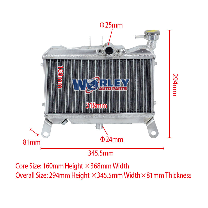 1Worley Aluminum Radiator For Honda NC19 NSR400 NS400R NS400RG NS 400 R 1985-1988 1986 1987