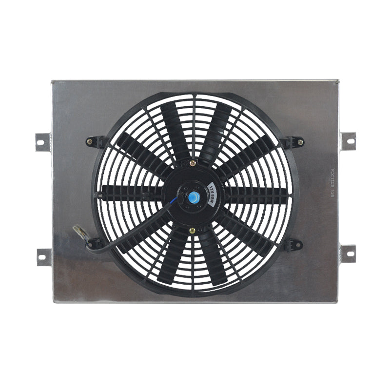 1Worley Aluminum Radiator With Fan Shroud Kit Fits 88-97 TOYOTA Petrol HILUX RN85 YN85 1.8L/2.0L/2.2L/2.4L Petrol