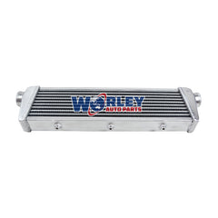 2Wolrey 685*208*68mm FMIC Front Mount Aluminum Intercooler Tube&Fin Turbo Universal