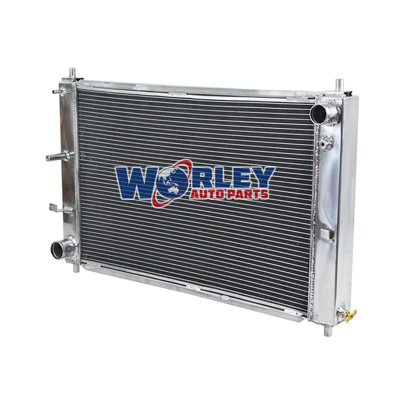 2Wolrey Aluminum Radiator FOR FORD MUSTANG 1997-2004 MT V8 4.6 1998 1999 2000 2001