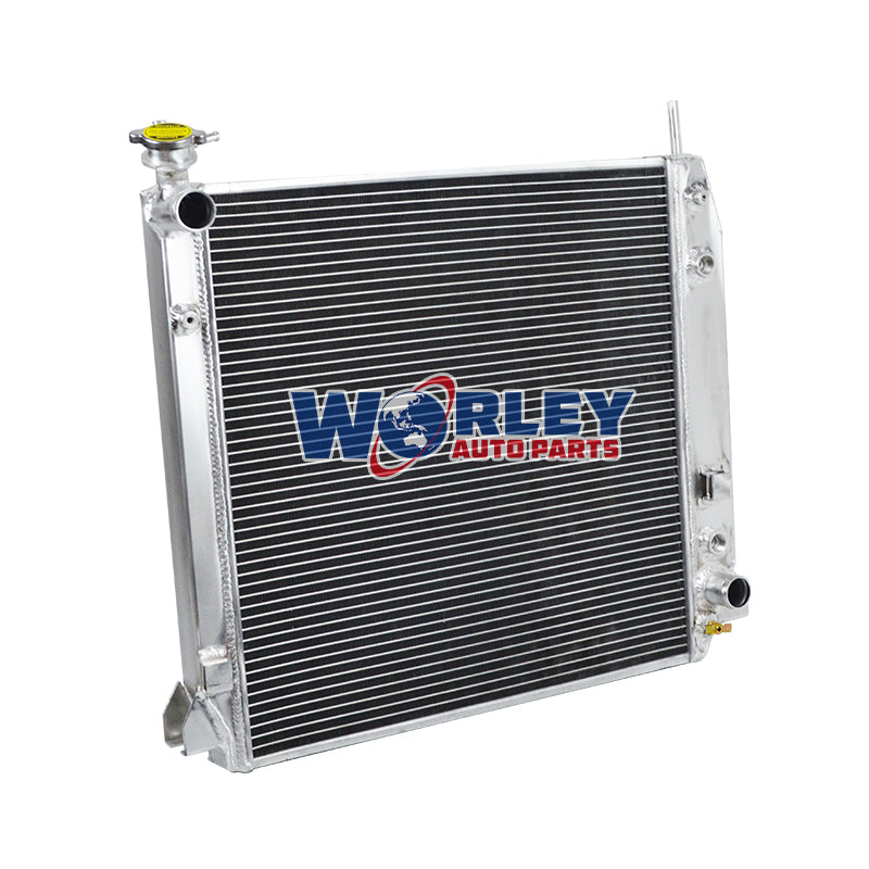 2Wolrey Aluminum Radiator FOR Holden Rodeo RA RC Colorado Isuzu D-MAX V6 3.6L Petrol AT MT