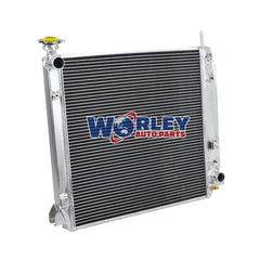2Wolrey Aluminum Radiator FOR Holden Rodeo RA RC Colorado Isuzu D-MAX V6 3.6L Petrol AT MT