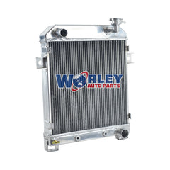 2Wolrey Aluminum Radiator FOR JAGUAR MARK 2 MK2 MK II DAIMLER 2.5 V8; V8-250 AT 1962-1967 AT