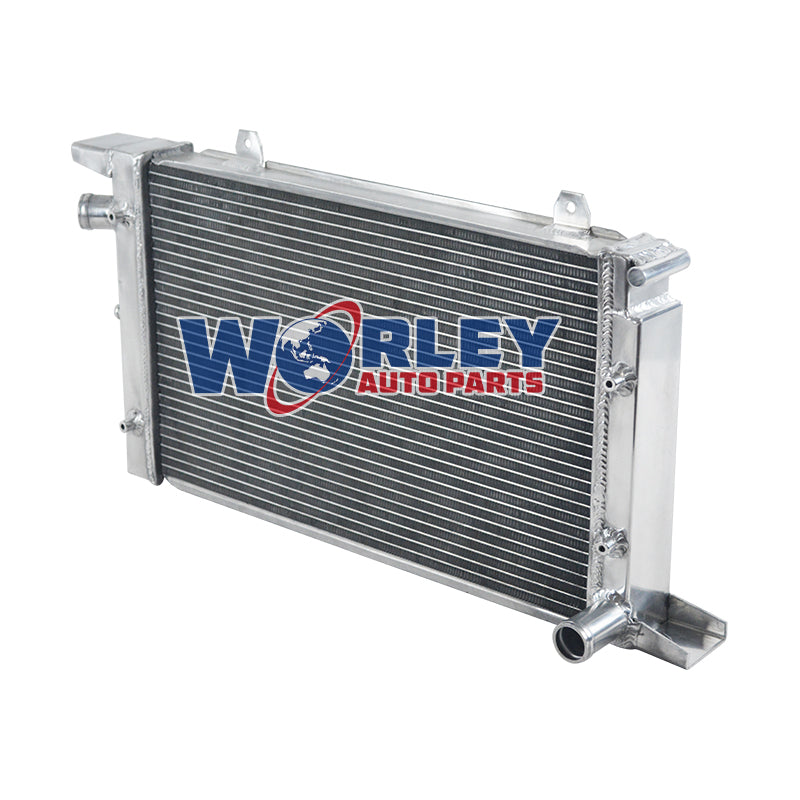 2Wolrey Aluminum Radiator Fit FORD ESCORT RS1600 86-90; FIESTA RS TURBO 1.6L 1990-1992 1991