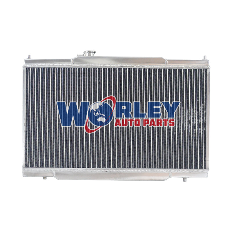 2Wolrey Aluminum Radiator Fit Honda 2002-2006 CR-V / 2003-2006 Element 2.4L L4 2004 2005