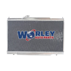 2Wolrey Aluminum Radiator Fit Honda 2002-2006 CR-V / 2003-2006 Element 2.4L L4 2004 2005