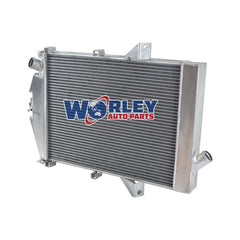 2Wolrey Aluminum Radiator Fit Jaguar XK140 3.4L L6 1955 1956 1957 Manual