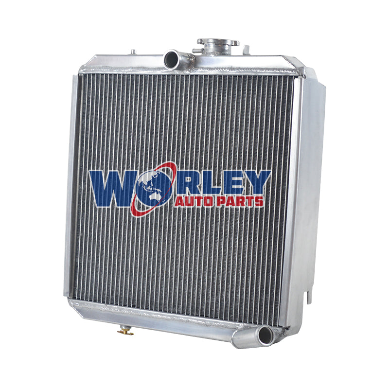 2Wolrey Aluminum Radiator Fit Land Rover 88/109 2.3/2.3D MT 1961 - 1986 1962 1963 1964 1965 1966 1967 1968
