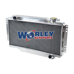 2Wolrey Aluminum Radiator Fit TRIUMPH SPITFIRE MARK III/IV/1500 1964-1978 1965 1966 1967 1968 1969 1970