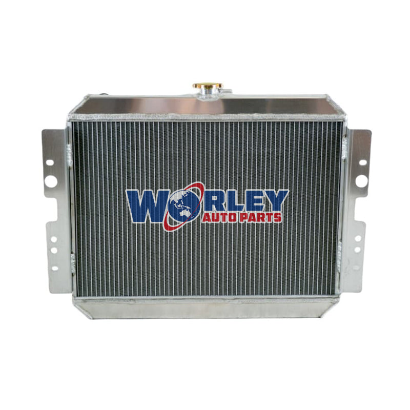 2Wolrey Aluminum Radiator Fits  1988-1993 1992 1991 FORD Courier PC/1985-1990 MAZDA B2200 Petrol Diesel