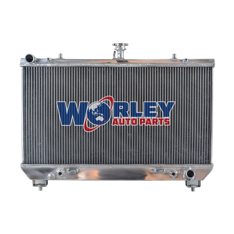 2Wolrey Aluminum Radiator Fits 2010-2011 Chevy Camaro SS 6.2L V8 Zeta L99 LS3 AT MT