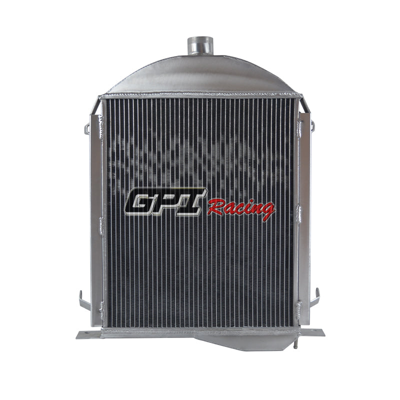 2Wolrey Aluminum Radiator Fits Ford Model A Heavy Duty 3.3L L4 4CYL 1928 1929