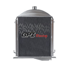 2Wolrey Aluminum Radiator Fits Ford Model A Heavy Duty 3.3L L4 4CYL 1928 1929