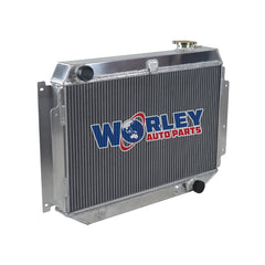 2Wolrey Aluminum Radiator Fits HOLDEN Kingswood HG HT HK HQ HJ HX HZ V8 Chev engine