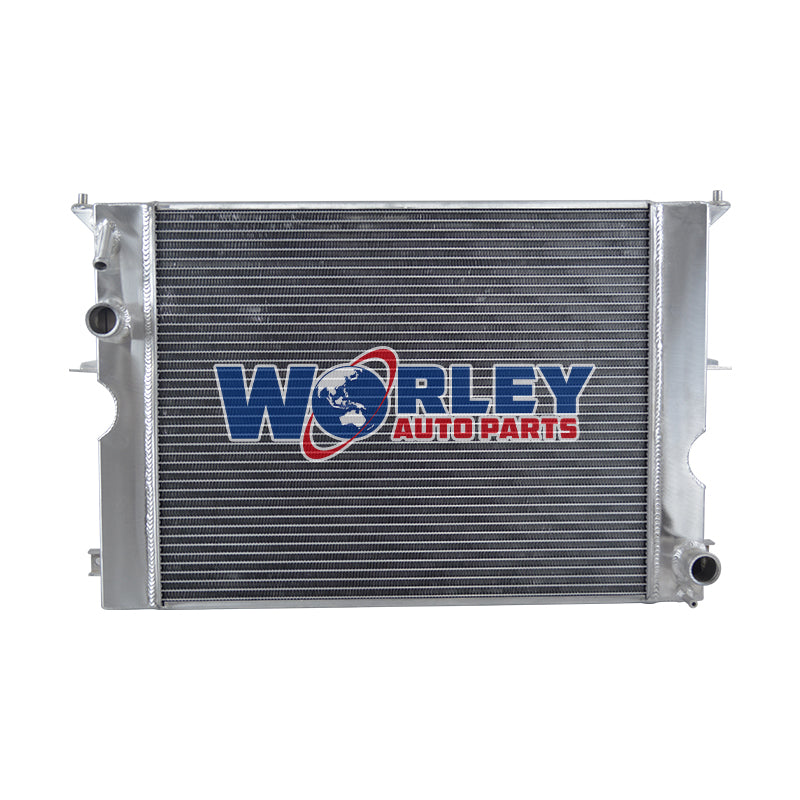 2Wolrey Aluminum Radiator Fits LAND ROVER DEFENDER LD 2.2/2.4 TD4 2.5 TD5 DIESEL 1990-2016 1991 1992 1993