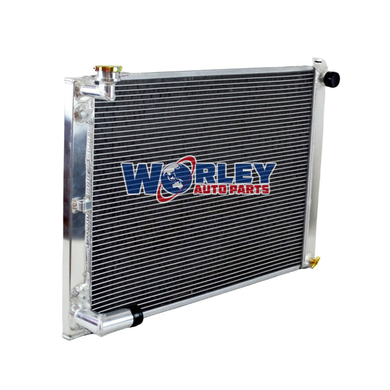 2Wolrey Aluminum Radiator Fits  LEXUS RX330 MCU38 3.3L 6cyl 2/2003-12/2005 2004 Auto Manual