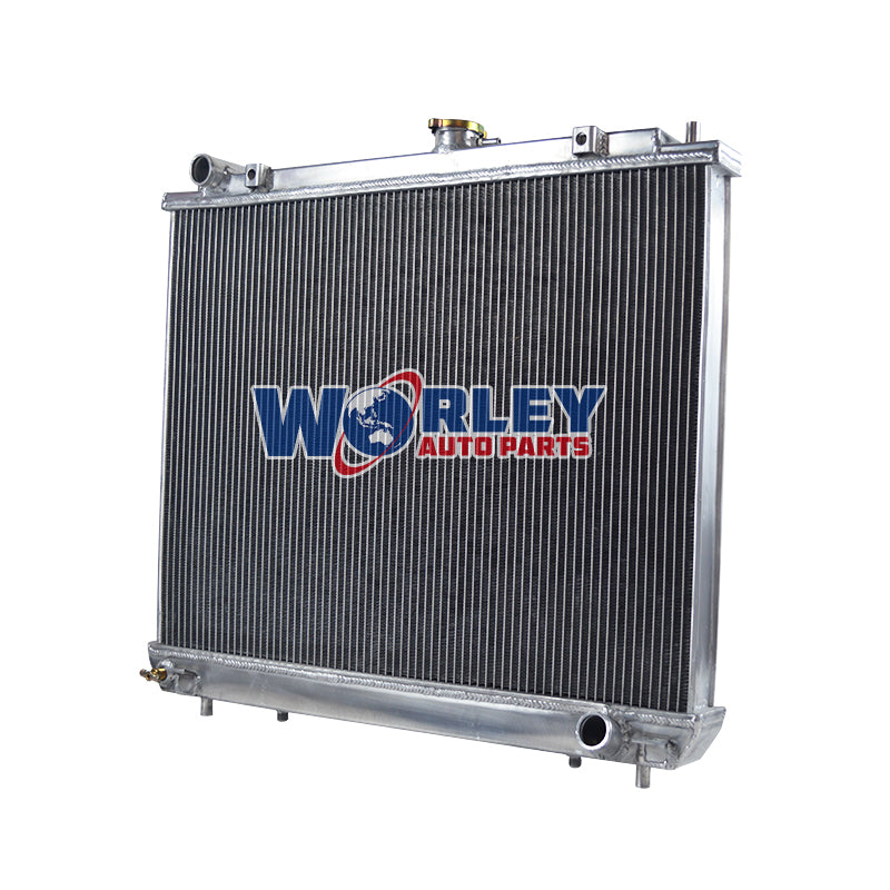 Np Radiator Wolrey Aluminum Radiator Fits Pajero NM NP NS NT 3.0 3.5 3.8L V6 petro ...