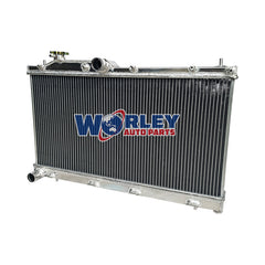 2Wolrey Aluminum Radiator Fits Subaru Impreza WRX STI & Legacy 2.0L 2.5L MT 2008-2018 2009 2010 2011 2012 2013 2014 2015 2016 2017