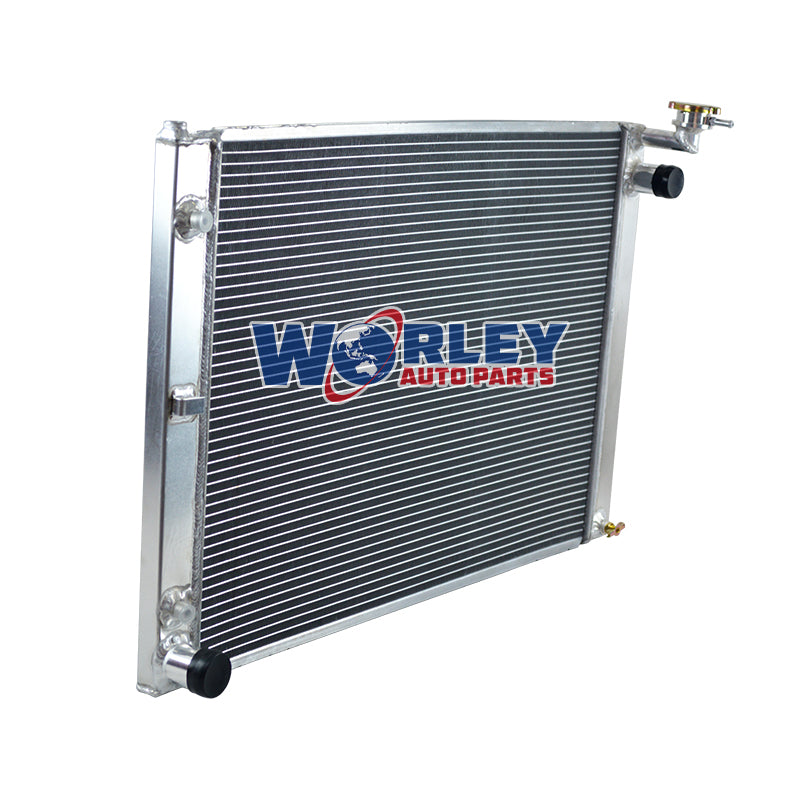 2Wolrey Aluminum Radiator Fits TOYOTA ALPHARD 3.0L V6 MNH10 MNH15 2002-4/2005 2003 2004
