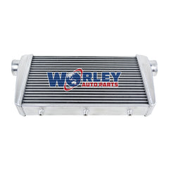 2Wolrey Core 500x290x62mm FMIC Universal Aluminum Turbo Intercooler 3" Inlet/Outlet 76mm