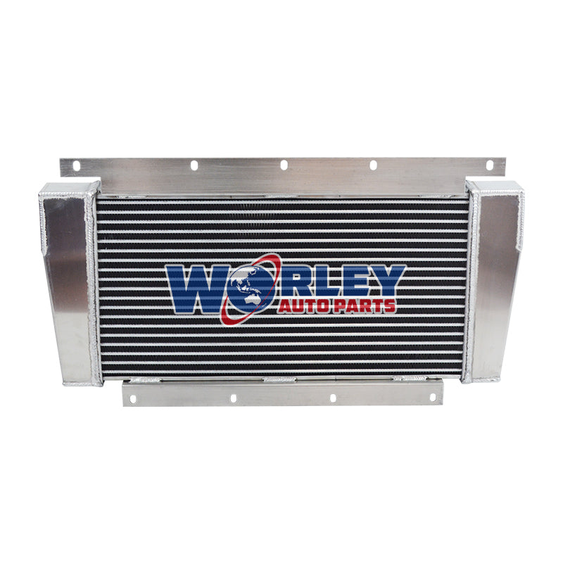 2Wolrey For 1990-2006 International Navistar 4000 Series Truck Aluminum Intercooler 1991 1992 1993 1994 1995 1996