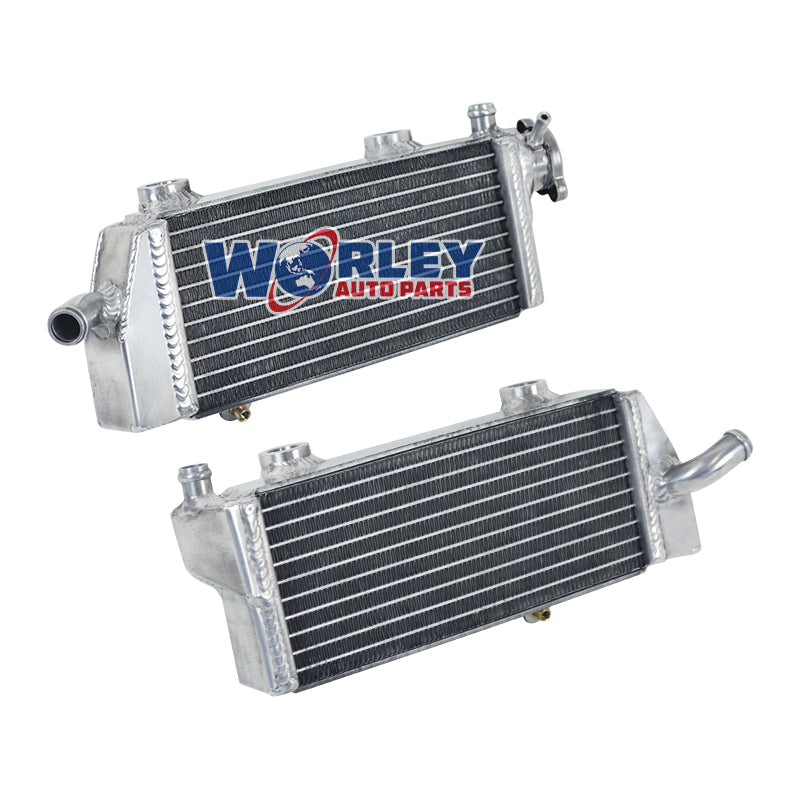 2Worley Aluminum Alloy Radiator KTM 250/350/450/505 EXC/SXF/SX-F/XC-F/XCF SMR 2008-2015 2009 2010 2011 2012 2013 2014
