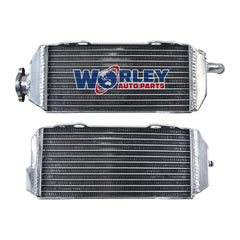 2Worley Aluminum Radiator FOR Suzuki DRZ400 2003/DR-Z400E 2004 2005 2006 2007