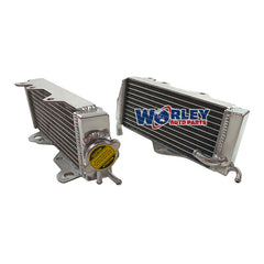 2Worley Aluminum Radiator For 1988-1989 Honda CR250 CR250R CR250 R 1988 1989 88 89