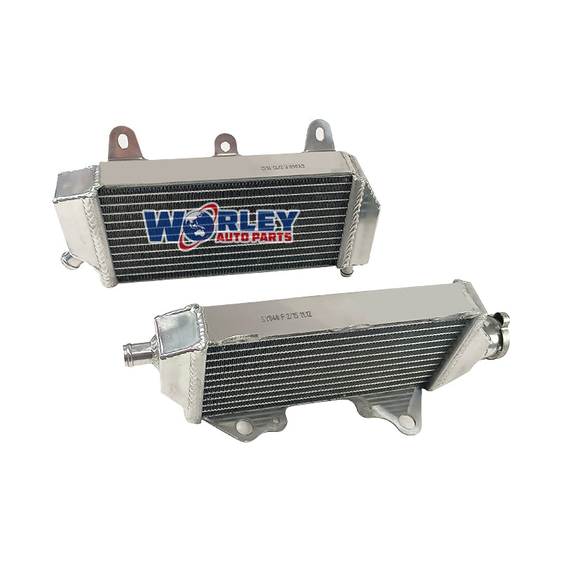 2Worley Aluminum Radiator For Yamaha YZ250F 2014-2018 2017; YZ450F 2014-2017 2016 2015