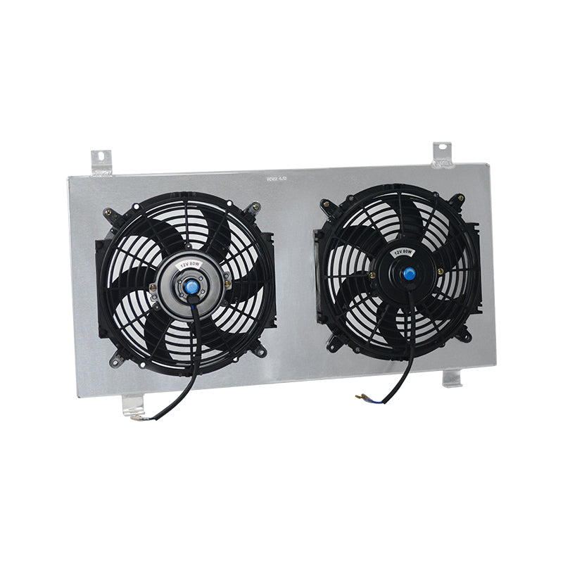 3Worley Aluminum Radiator Fan 3Shroud Kit Fits 1998-2003 2002 2001 2000 Subaru LIBERTY / OUTBACK H6 3.0L