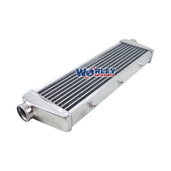 3Wolrey 685*208*68mm FMIC Front Mount Aluminum Intercooler Tube&Fin Turbo Universal