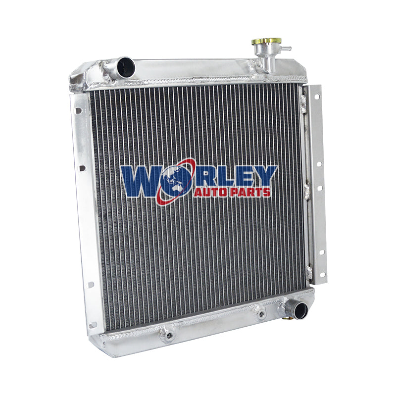 3Wolrey Aluminum Radiator FOR Toyota FJ40 / FJ45 PETROL LandCruiser 1958-1984 AT 1959 1960 1961 1962 1932