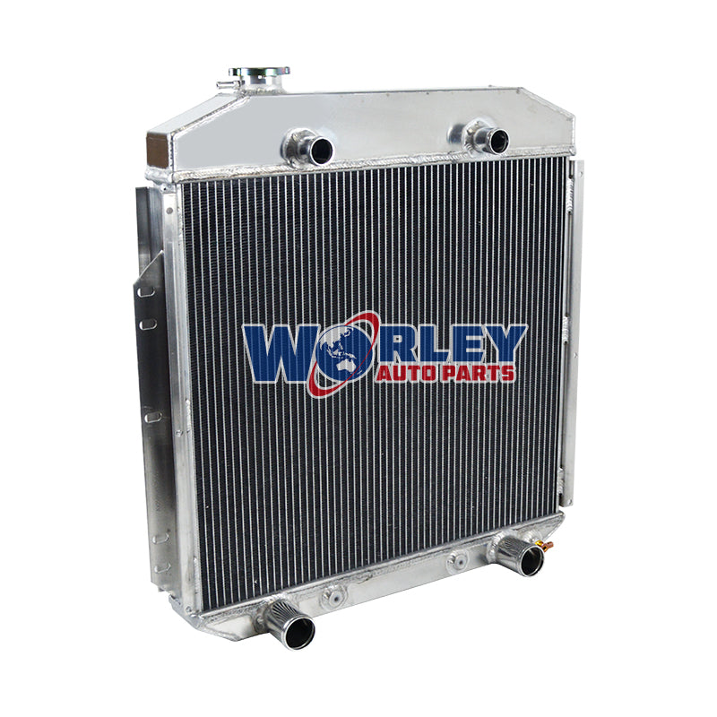 3Wolrey Aluminum Radiator Fit 1953-1956 1954 Ford F100 F250 F350 Truck V8 Flathead AT