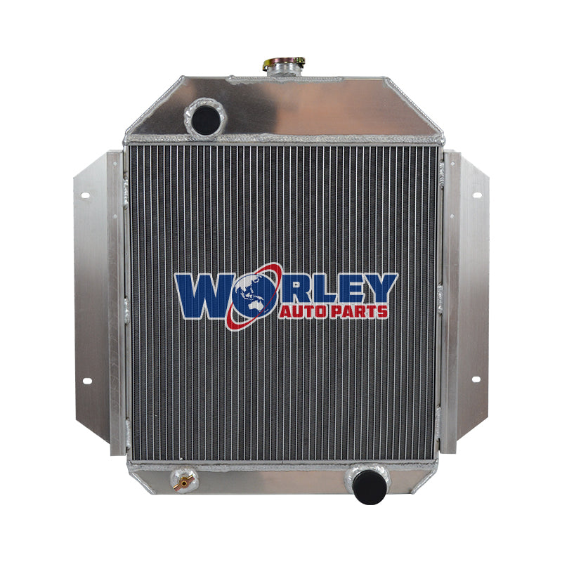 3Wolrey Aluminum Radiator Fit Ford F-100, F-250, F-350 1967-1979; F-150 1978-1979 MT