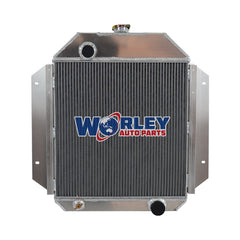 3Wolrey Aluminum Radiator Fit Ford F-100, F-250, F-350 1967-1979; F-150 1978-1979 MT