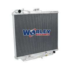 3Wolrey Aluminum Radiator Fit ISUZU TROOPER/BIGHORN VAUXHALL MONTEREY 3.0,3.1,3.2 AT 1991-2000 1992 1993 1994 1995 1996 1997 1998 1999