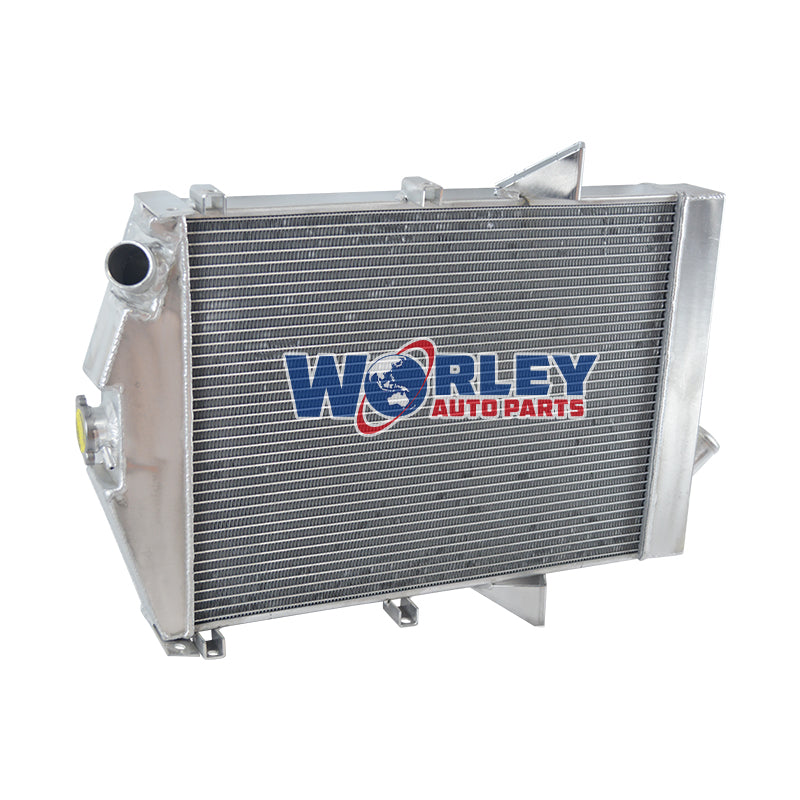 3Wolrey Aluminum Radiator Fit Jaguar XK140 3.4L L6 1955 1956 1957 Manual