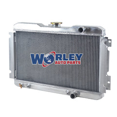 3Wolrey Aluminum Radiator Fit Nissan 720 1983-1986 2.4L 2.0L L4 SPAWON 1984 1985
