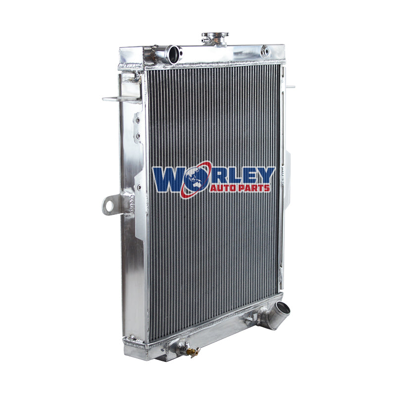 3Wolrey Aluminum Radiator Fit Toyota Landcruiser HDJ78 HDJ79 HZJ78 HZJ79 1HZ 4.2L