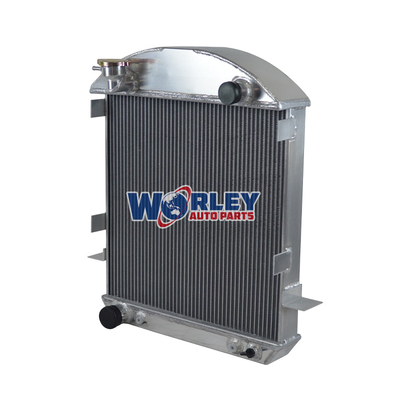 Model T Radiator Shell Low Wolrey Aluminum Radiator Fits 1924-1927 Ford Model T-Bucket Grill Shel ...