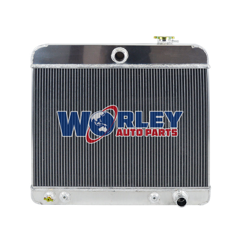 3Wolrey Aluminum Radiator Fits 1965 1966 GMC 1000/1500 Series Truck V6 Engine AT