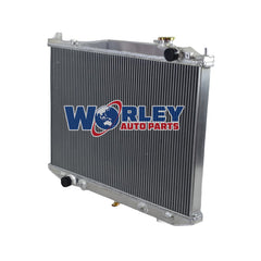 3Wolrey Aluminum Radiator Fits  1997-2001 Nissan Navara D22 3.2L 4cyl Diesel AT/MT 1998 1999 2000