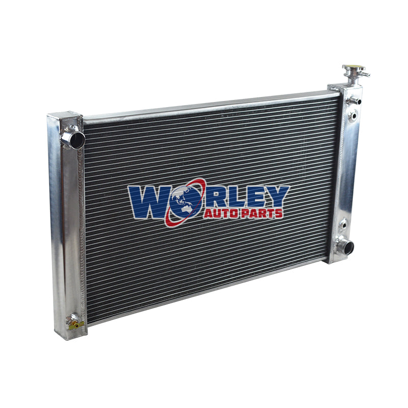 3Wolrey Aluminum Radiator Fits Chevy Chevrolet C/K 1500/2500/3500 1988-1997 GMC PICKUP SUBURBAN/Yukon 1989 1990 1991 1992 1993 1994 1995 1996